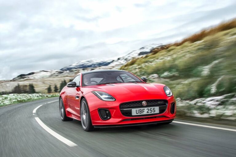 Jaguar F Type four cylinder revealed main