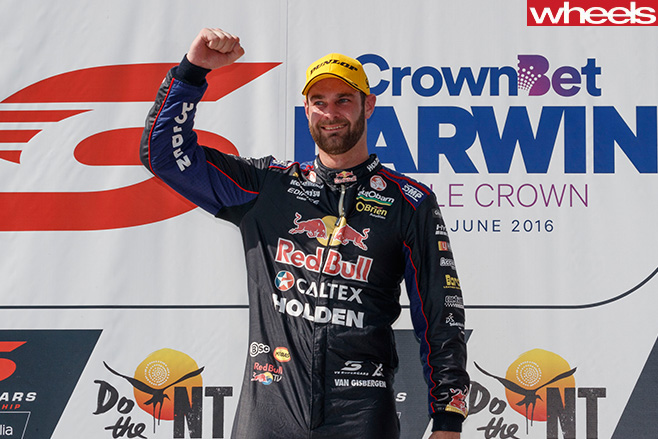 V 8-Supercars -Shane -Van -Gisbergen