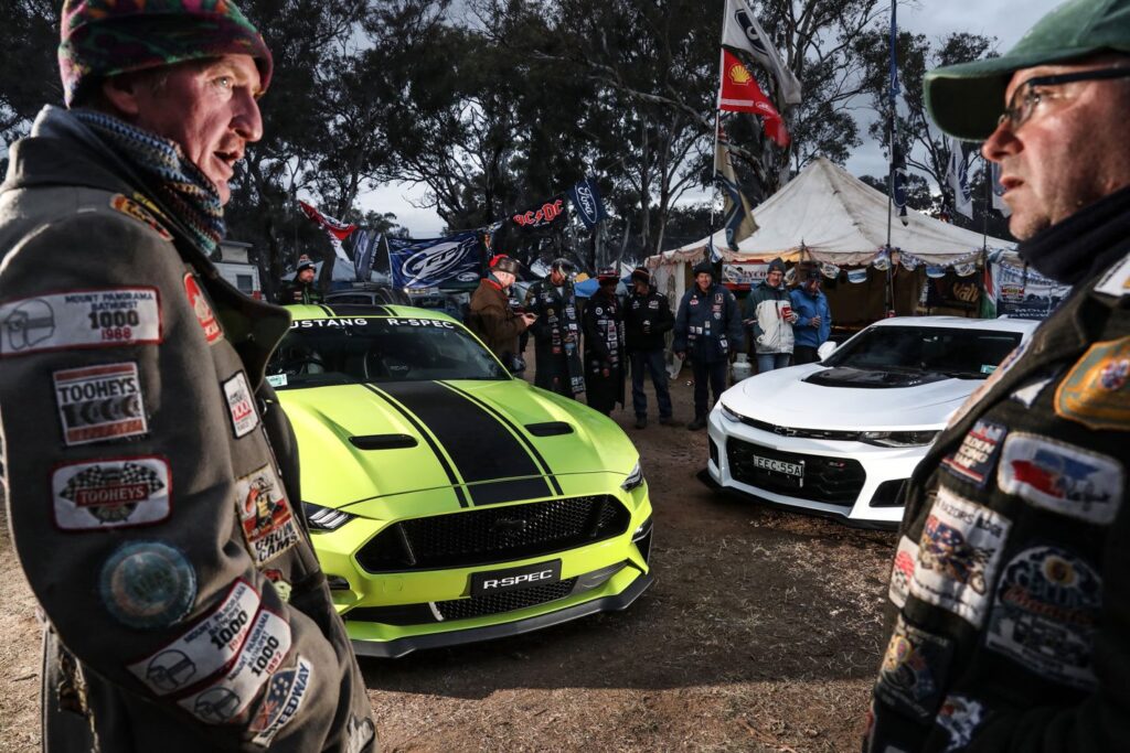 We crash Ford’s Bathurst Mustang R-Spec party with Camaro ZL1