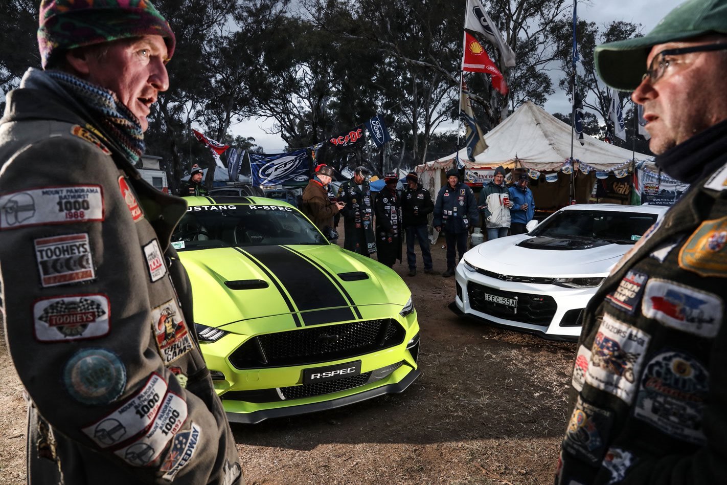 We crash Ford’s Bathurst Mustang R-Spec party with Camaro ZL1