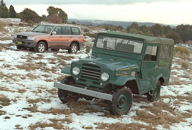 Austraila's first Landcruiser
