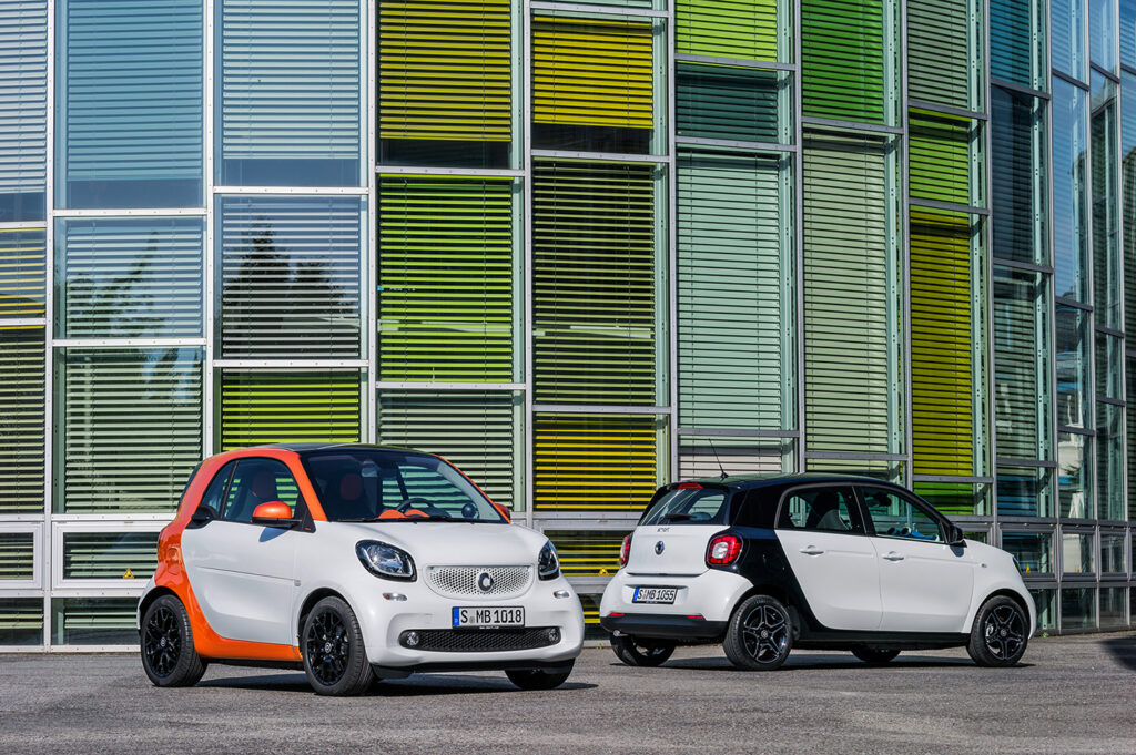 Smart ForTwo and ForFour