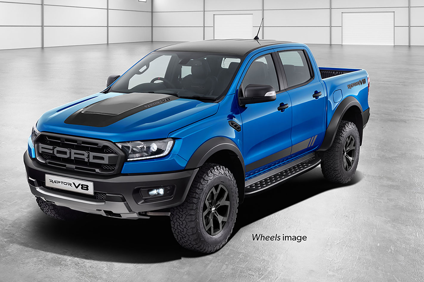 Brand new V8 Ford Ranger Raptor