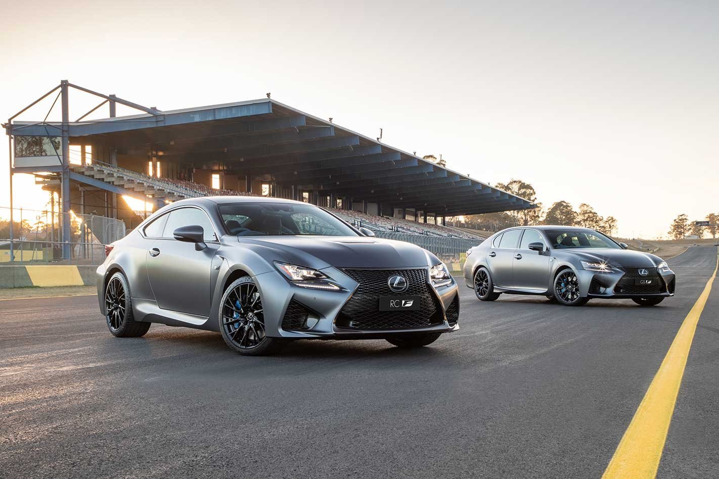 Lexus RC F GS F 10th anniversary models