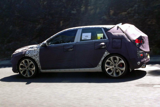2017 Hyundai i30 N sprung testing in Australia
