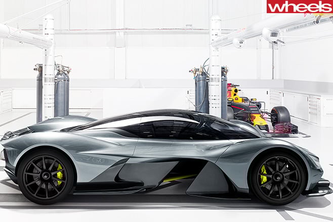 Aston Martin Red Bull AM-RB 001 Side