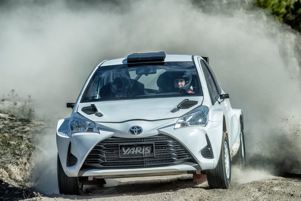 Toyota Yaris AP4 rally car