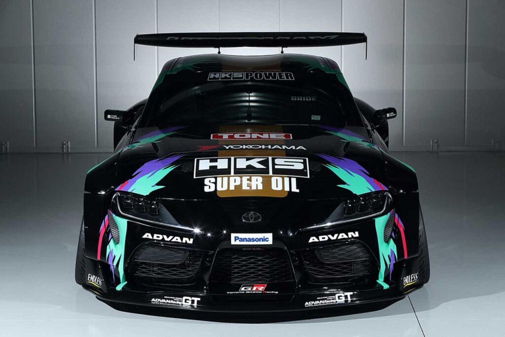 HKS Toyota GR Supra drift car revealed