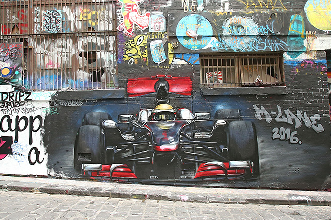 F1 Hosier Lane Melbourne