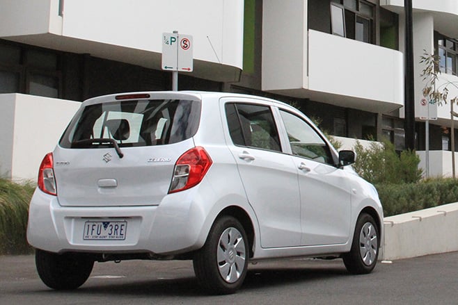 Suzuki Celerio rear