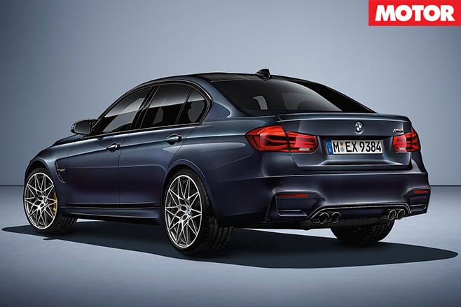 BMW M3 30 Jahre rear