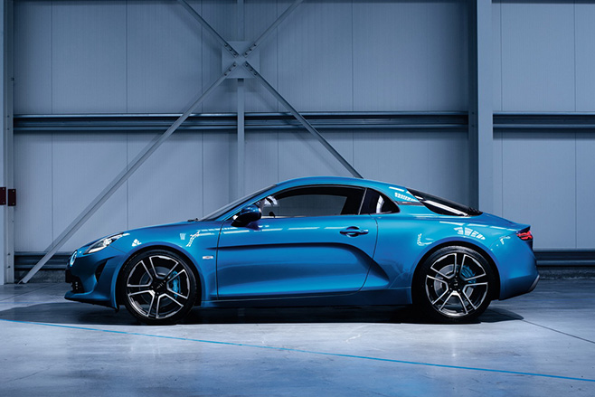 Alpine A110 side