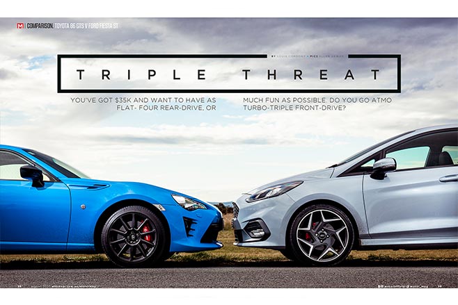 Toyota 86 Ford Fiesta ST MOTOR Magazine
