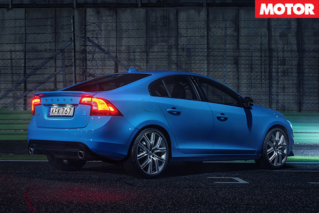 Volvo S60 Polestar rear