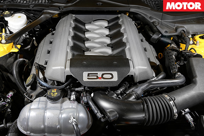 5.0 litre engine