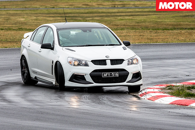 HSV R8 sideways