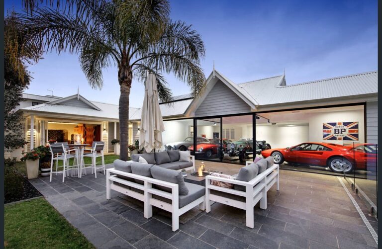 Brighton home garage