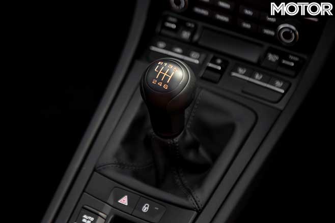 2019 Porsche 911 Speedster manual shifter