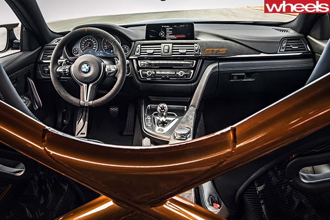 BMW-M4-GTS-roll -cage -rear