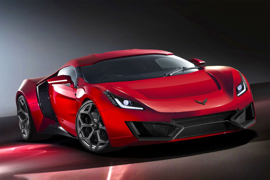 Wheels illustration Chevrolet C8 CORVETTE FINAL 11