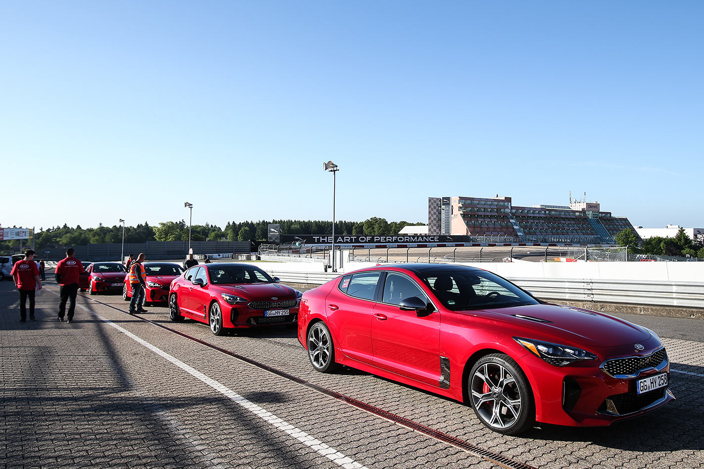 2017 Kia Stinger GT convoy
