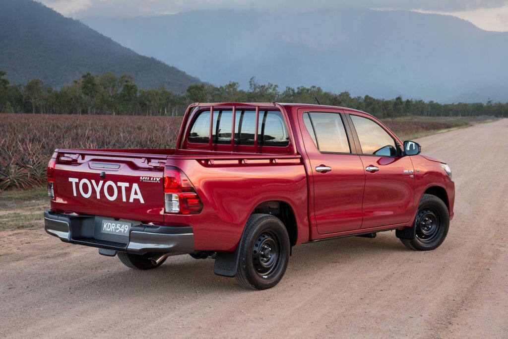Toyota HiLux rear side