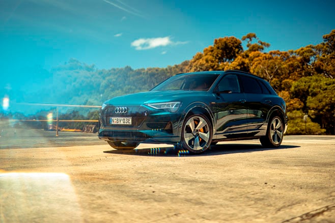 Audi e-tron at Car of the Year 2021