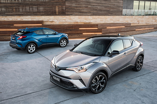 2017 Toyota C-HR front