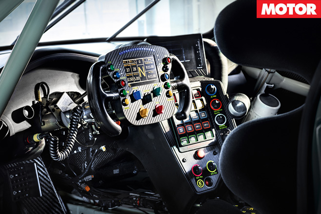 2017 Porsche 911 RSR interior
