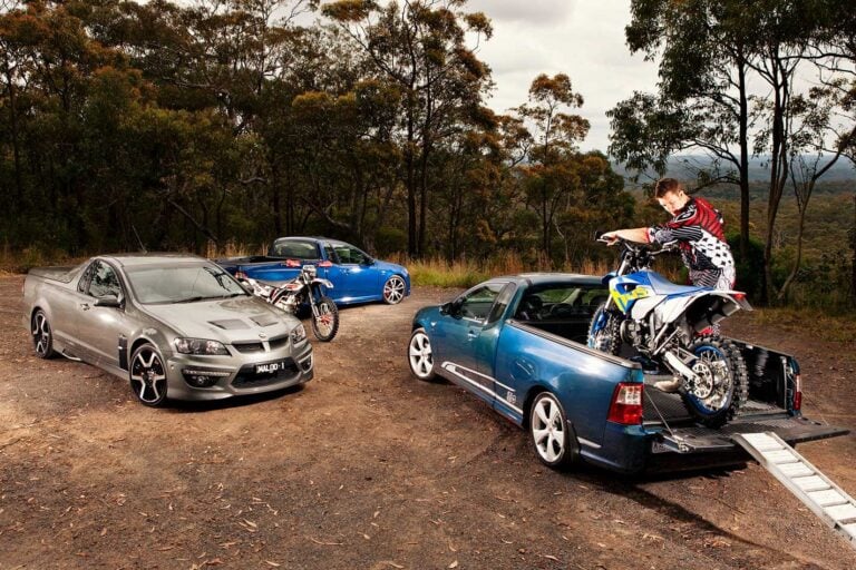 2011 HSV Maloo R8 FPV F6 FPV GS ute comparison