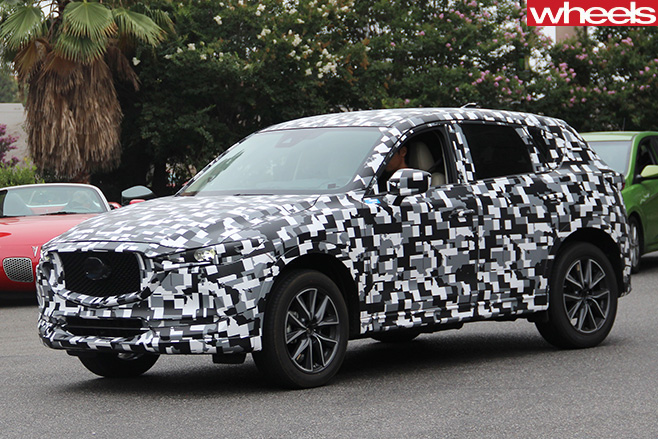 Mazda -CX-5-side -front