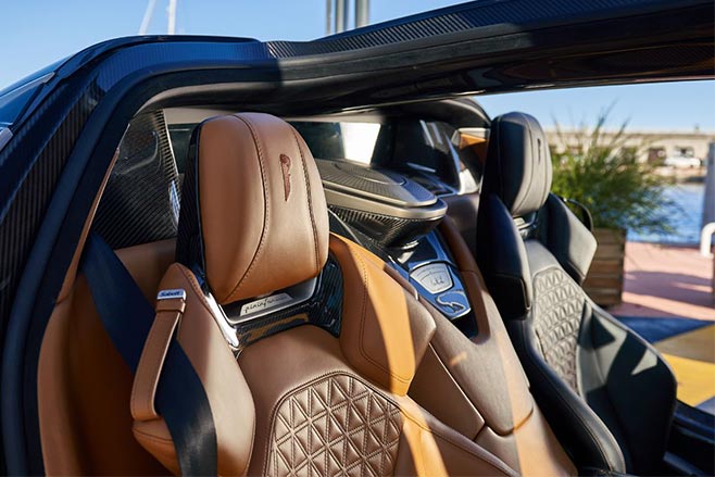 Pininfarina Battista interior