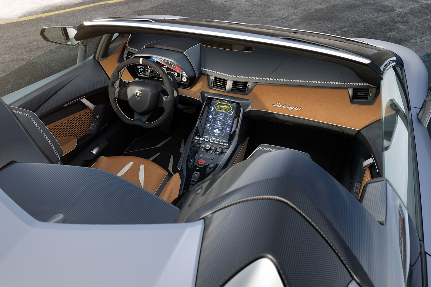 Lamborghini Centenario Roadster interior