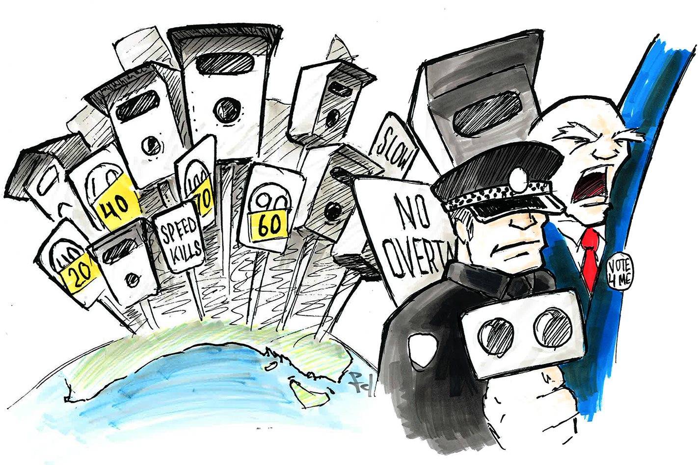 Australia’s road death farce