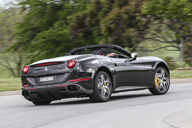 2017 Ferrari California T HS rear turning