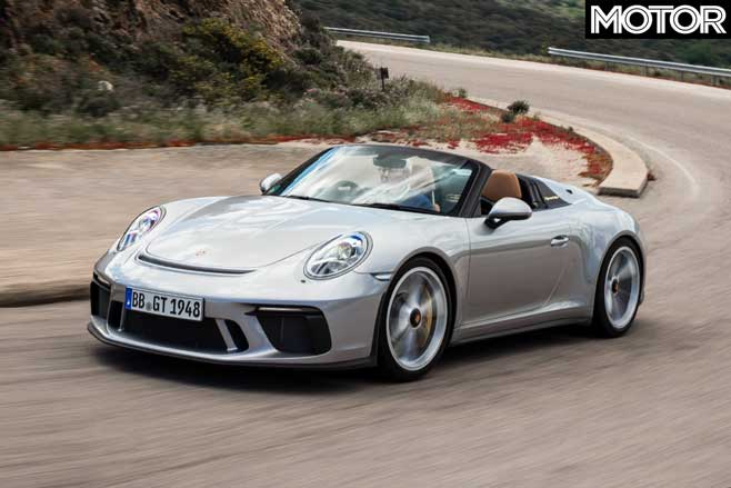 2019 Porsche 911 Speedster ride and handling