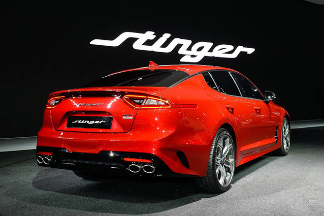 Kia Stinger GT rear