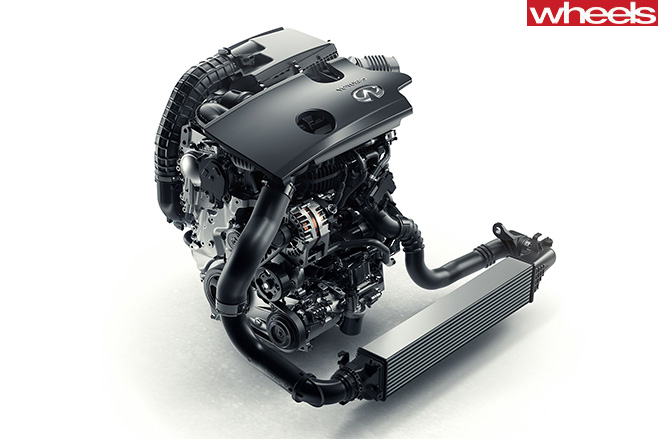 Infiniti -VC-T-Engine -fron -facing