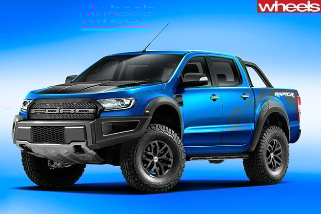 Ford -Ranger -Raptor -rear -utility