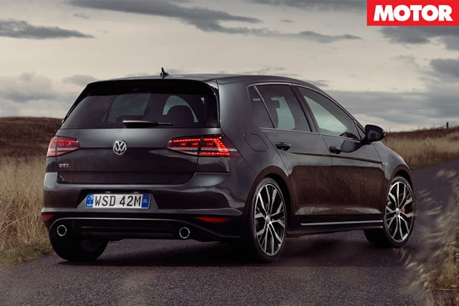 VW Golf GTI Performance manual on local radar rear