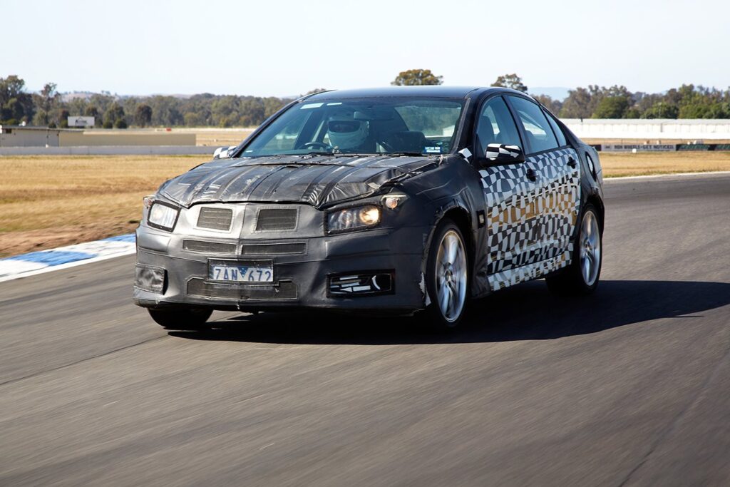 VF Commodore engineering development vehicle