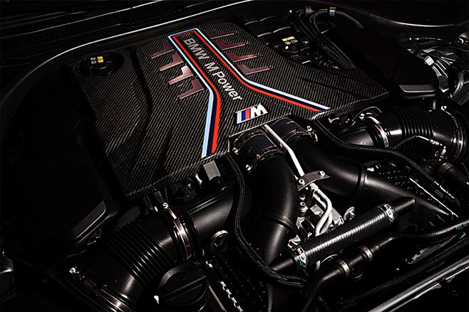 2021 BMW M5 Competition engine