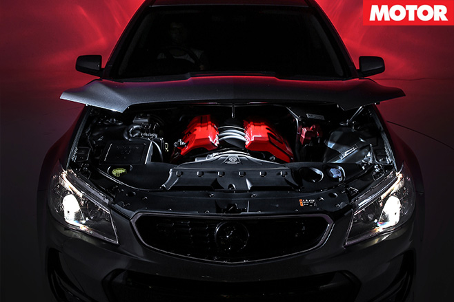 Walkinshaw Performance W407 bonnet