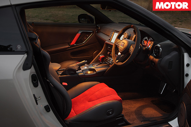 2017 Nissan GT-R Nismo interior