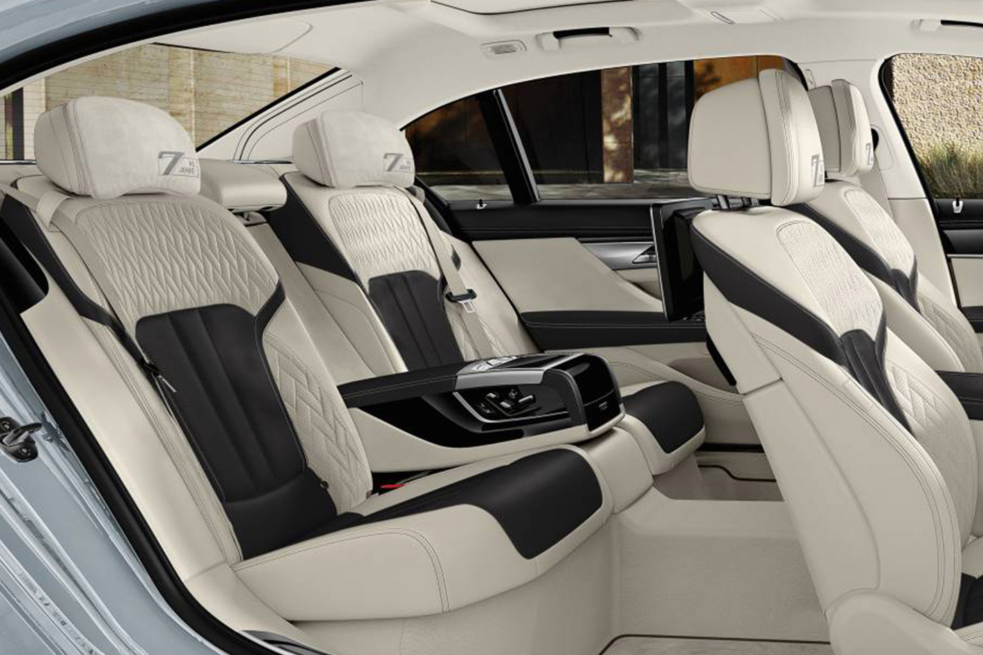 BMW 7 Series 40 Jahre rear seats
