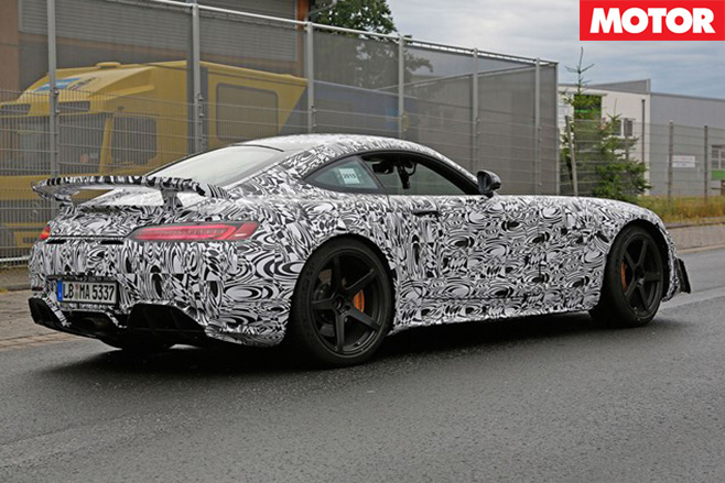 Hotter Mercedes AMG GT due in 2016 rear