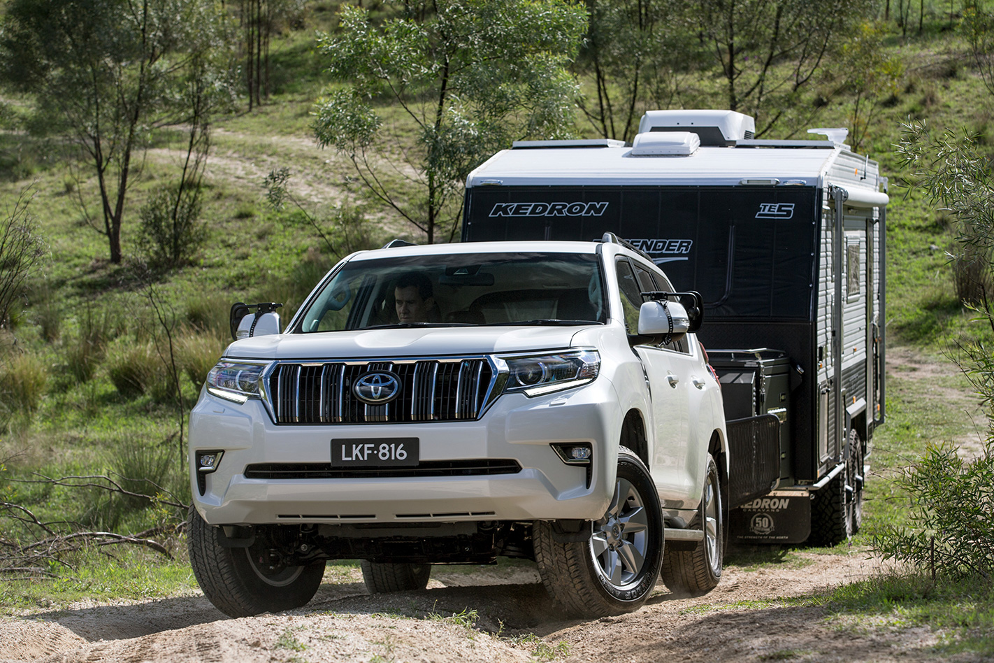 2018 Toyota Landcruiser Prado towing