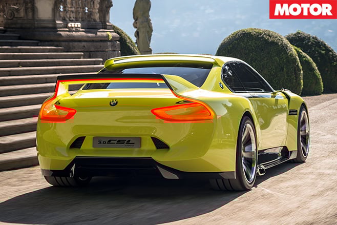 BMW CSL Hommage Concept rear