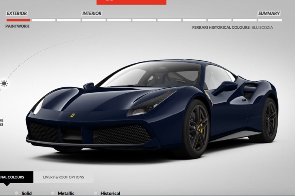 Build your own Ferrari 488