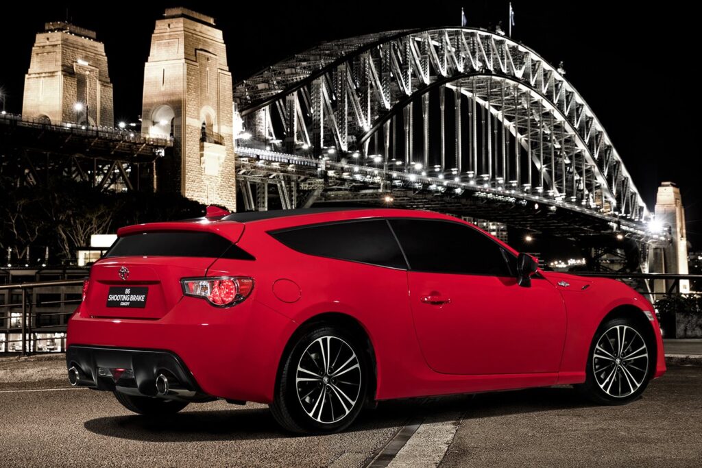 Global Toyota 86 Shooting Brake Concept shock